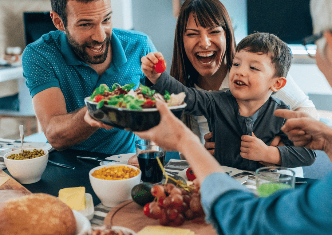 Spending time with family staying healthy